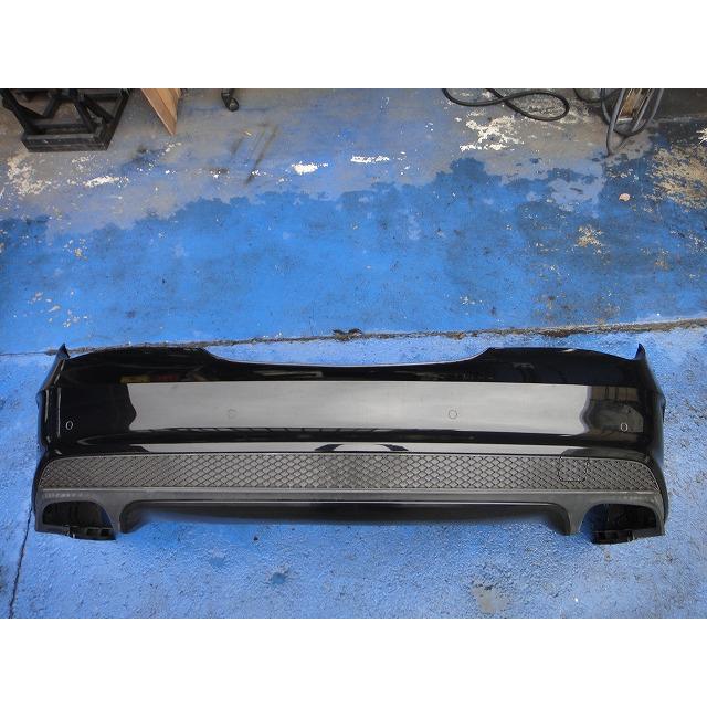 メルセデス ベンツ CLA 180 X117 シューティングブレーク リア バンパー   191/コスモブラックM  [8237] | 