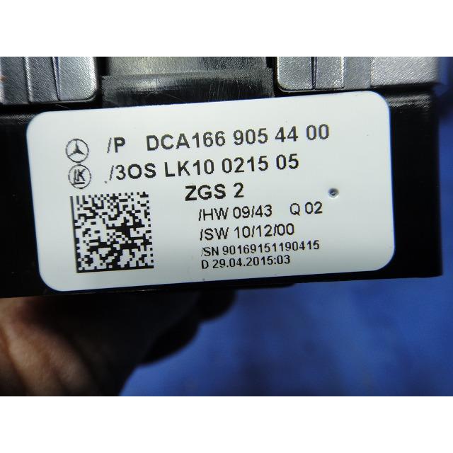 メルセデス ベンツ CLA X117 C117 等 運転席 パワーウィンドウ スイッチ  品番 1669054400   [8237] |  | 02