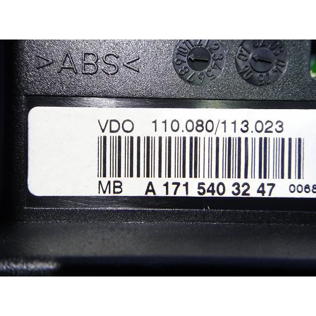 メルセデス ベンツ SLK200 R171 等 スピード メーター パネル  品番 1715403247   [8403］ |  | 02