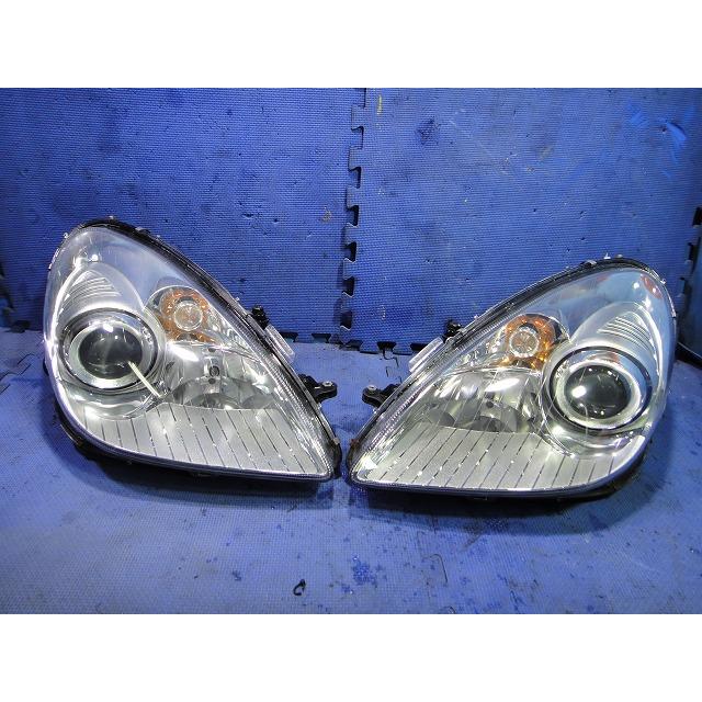 メルセデス ベンツ SLK200 R171 等 純正左右 ヘッドライト LED球 加工