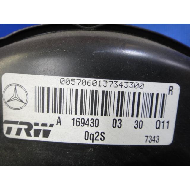 メルセデス ベンツ W169 A170 等 ブレーキマスターバック ブースター 1694300330  [8563] |  | 01