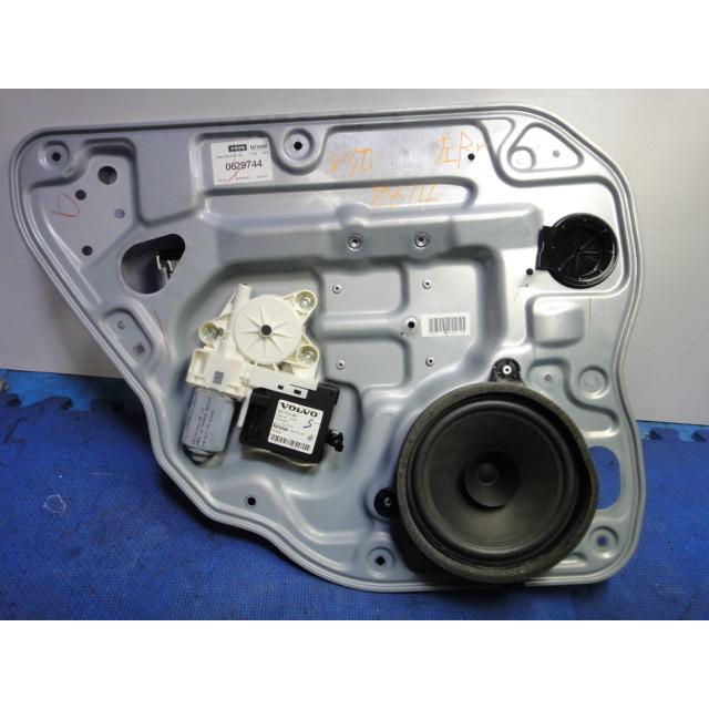 ボルボ V50 MB5244   左 リア パワーウィンドウ レギュレーター  30710146 [8614] | 