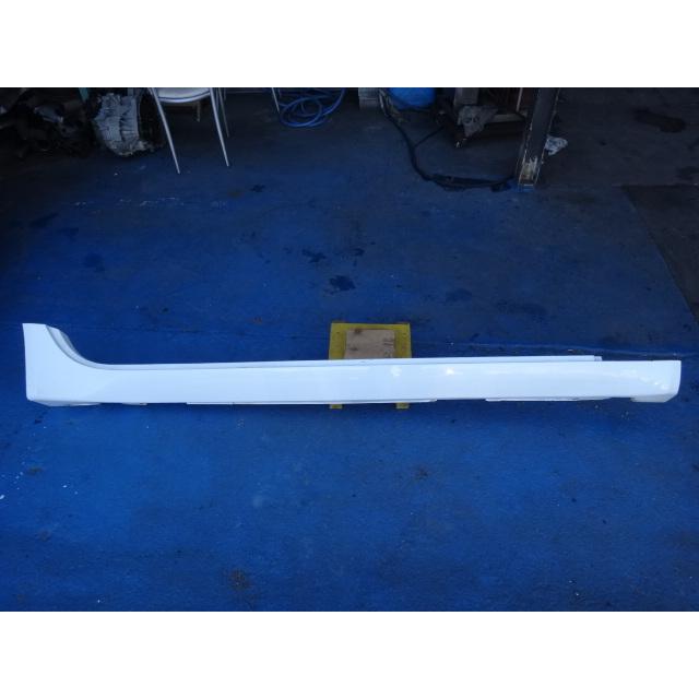 ジャガー XF J05PC 等  右 サイド ステップ　スカート　NER/ポラリス ホワイト　 [8709] | 