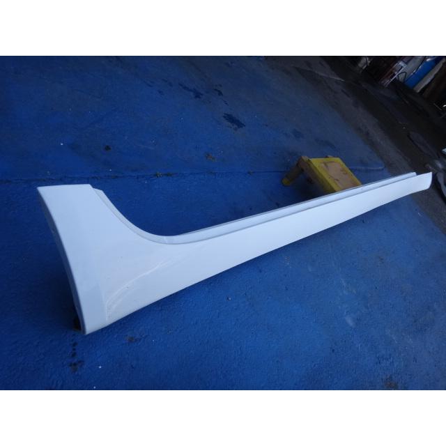 ジャガー XF J05PC 等  右 サイド ステップ　スカート　NER/ポラリス ホワイト　 [8709] |  | 01