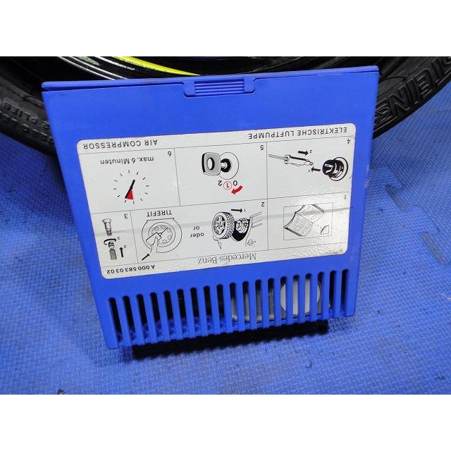 メルセデス ベンツ SLK R170 等 純正　スペア タイヤ  エアー ポンプ 付き   [9326] |  | 04