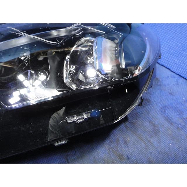 プジョー 308 T9WBH01 等  左 ヘッドライト LED 点灯OK ジャンク 部品取り  品番 9800546480  [9666] |  | 02