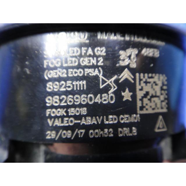 プジョー 308 T9WBH01 T9 系 等   フォグランプ 左右 (b) 共通  品番 9826960480  [9666] |  | 02