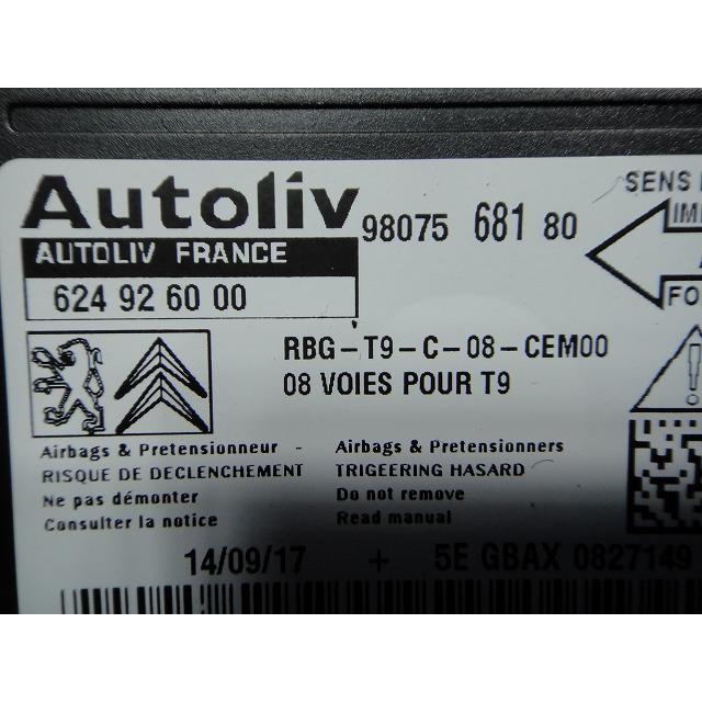 プジョー 308 T9WBH01 T9 系 等   エアバック コンピューター   品番 9807568180  [9666] |  | 01