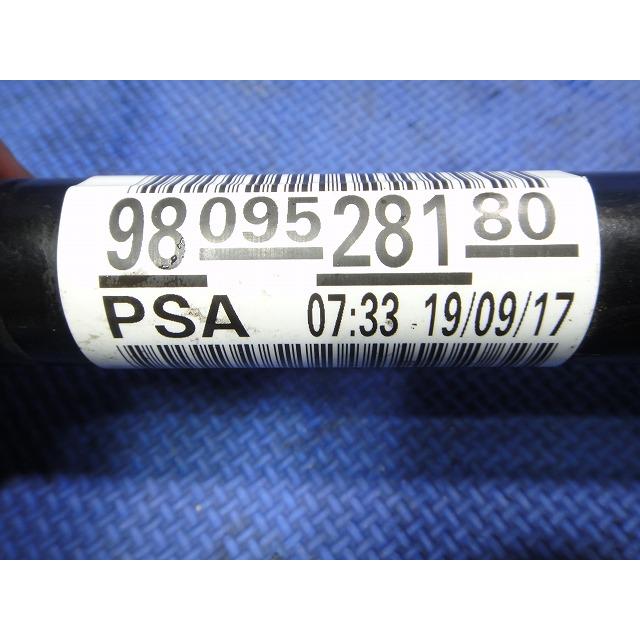 プジョー 308 T9WBH01 T9 系 等 右 フロント ドライブシャフト　品番 9809528180・走:13,300Km [9666] |  | 03