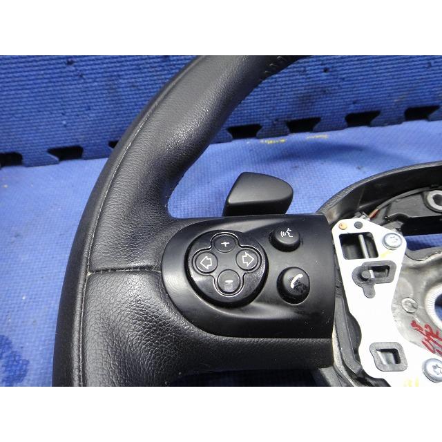BMW ミニ  ZP16 MF16 R57 R56 等  純正 後期 ステアリング ハンドル パドルシフト 付き  [9756] |  | 02