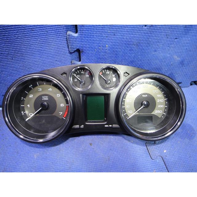 プジョー RCZ T7R5F02 等 スピード メーター パネル 品番 9666661180