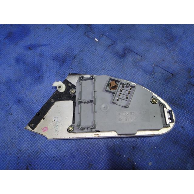 メルセデス ベンツ W140  右 フロント シート スイッチ メモリー付き ウッドパネル付き 品番 1408200610  [T] |  | 01