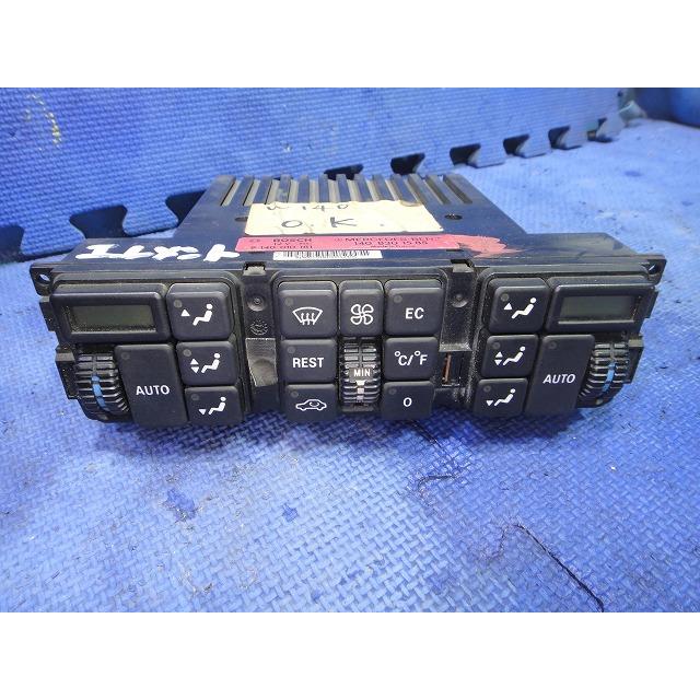 メルセデス ベンツ W140 エアコン スイッチ クライメート コントロール (b) 品番 1408301585  ジャンク  [T] | 