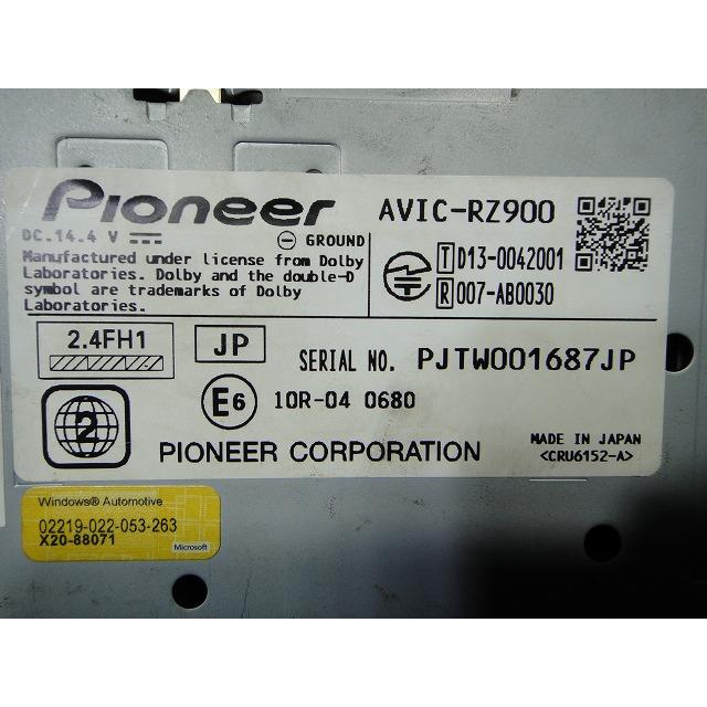 カロッツエリア ナビ  AVIC-  AVIC-RZ900 バックカメラ付き |  | 08