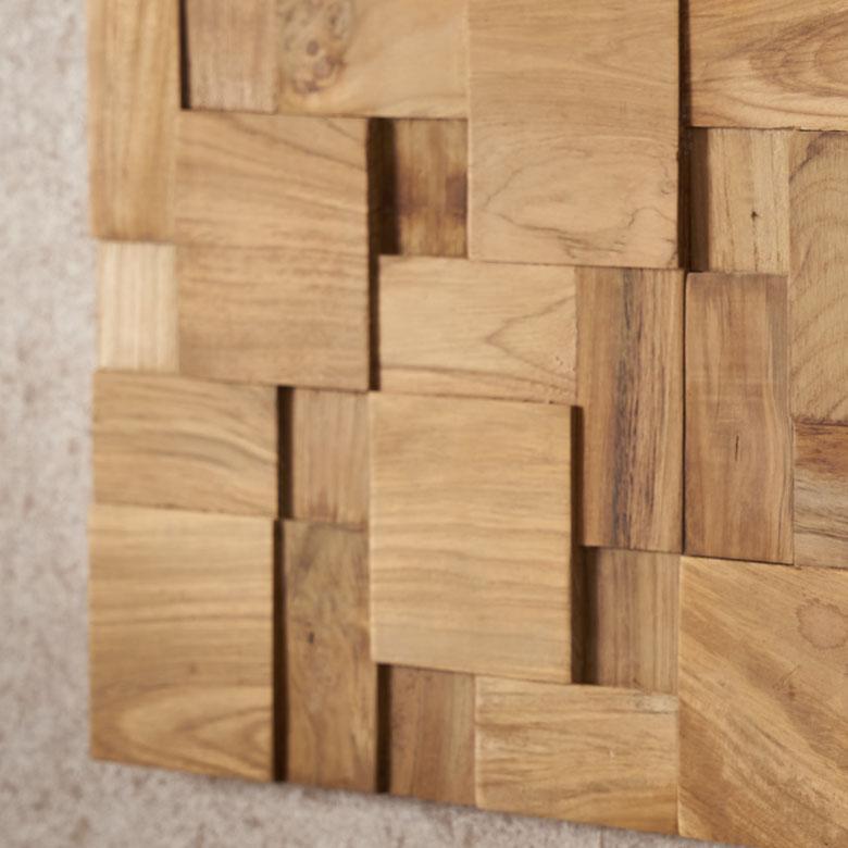 ウォール パネル 壁材 1枚 天然木製 ウッド タイル 板 面 内装 DIY リフォーム リメイク 簡単 おしゃれ 北欧 雑貨 インテリア ランダム 西海岸 1-14122 | ELEMENTS（インテリア） | 01