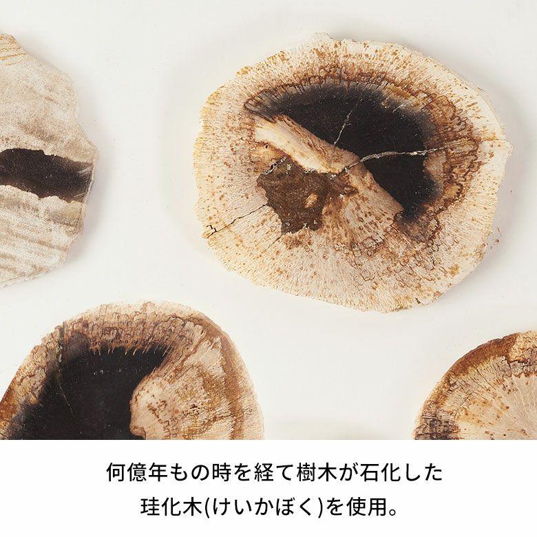 トレー 木化石 トレイ デコレーショントレイ おしゃれ アクセサリートレイ 1枚 珪化木 ウッド 置物 飾り 小物置き 北欧 リゾート インテリア 西海岸 1-14317 | ELEMENTS（インテリア） | 03