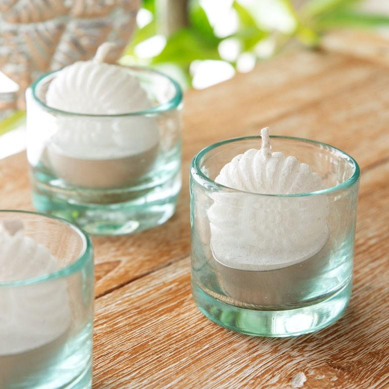 ガラスケース 小物入れ お香立て お香トレー ディスプレイ コーンインセンススタンド コーンタイプ 手作りガラス 筒型 円形 小さい アジア工房 10001 | ブランド登録なし | 07