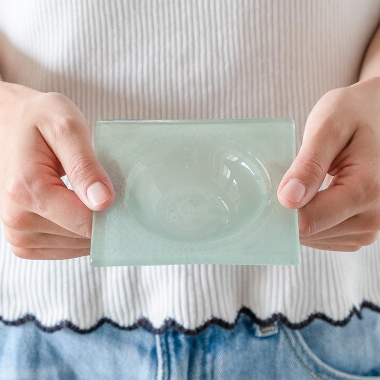 灰皿 ガラス ハンドメイド アッシュトレイ アクセサリートレー 収納 小物入れ アジアン 吸い殻入れ おしゃれ 10015 | ブランド登録なし | 03