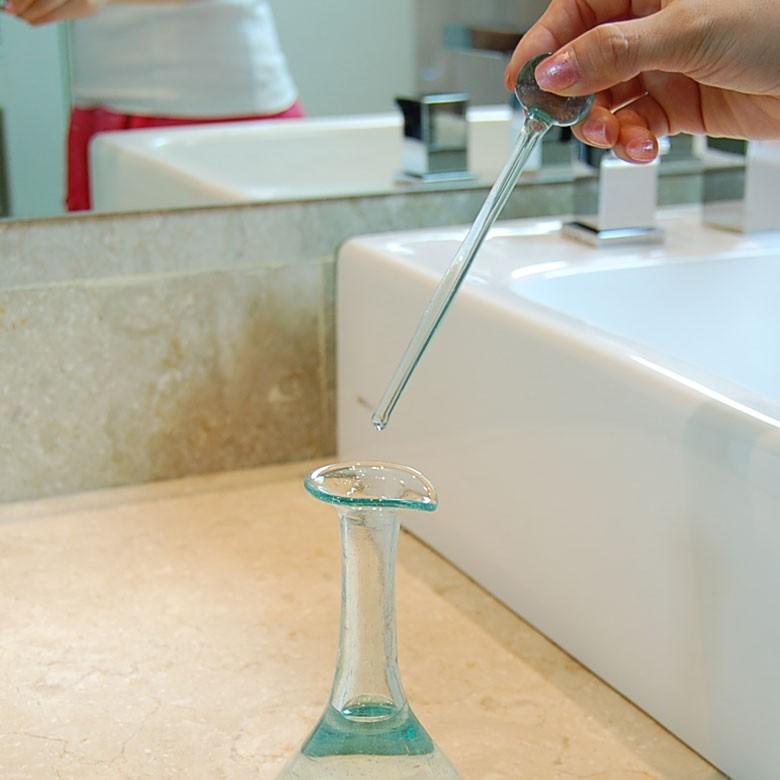 スパボトル クリアタイプ アロマ オイルボトル 瓶 アメニティ 小瓶 ガラス容器 アジアン リゾート エステ スパ おしゃれ 10024 | ブランド登録なし | 02