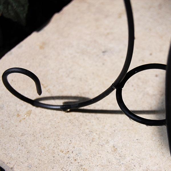 ガラスの水盤用アイアンスタンド Mサイズ アジアン雑貨 アジアンインテリア アジア雑貨 雑貨 新生活 10039 | ブランド登録なし | 01