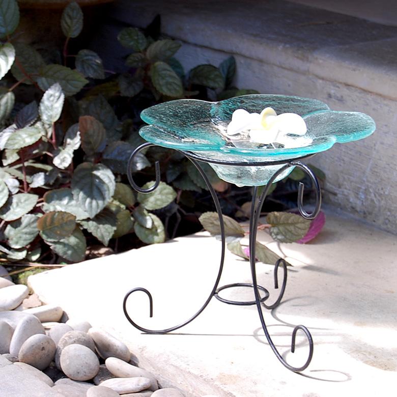 ガラスの水盤用アイアンスタンド Mサイズ アジアン雑貨 アジアンインテリア アジア雑貨 雑貨 新生活 10039 | ブランド登録なし | 04