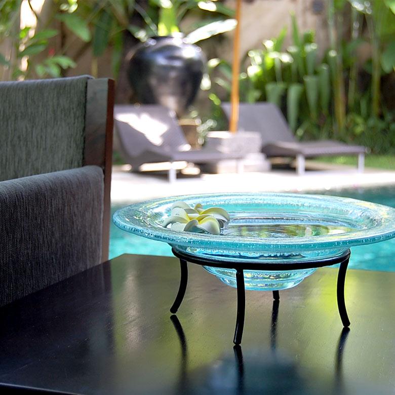 ガラスの水盤用スタンド ロータイプ 雑貨 アジア雑貨 アジアン雑貨 新生活のアジアンインテリア アジア工房 おしゃれ 10040 | ブランド登録なし | 02