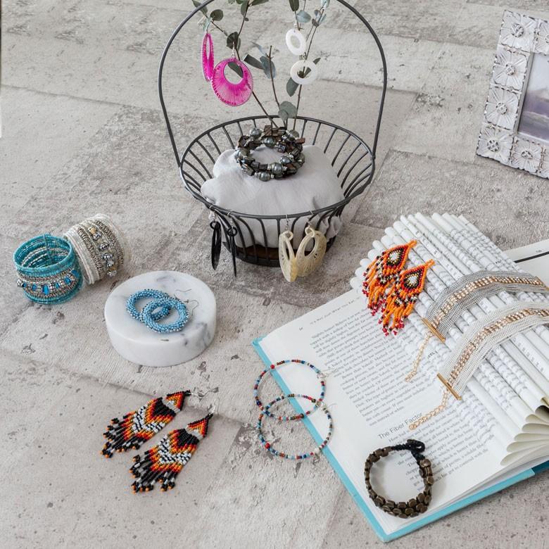 ピアス 揺れる 夏 パール レディス アクセサリー ホワイト 円形 ラウンド アジアン ジュエリー シンプル 上品 エスニック 10081 | ブランド登録なし | 06