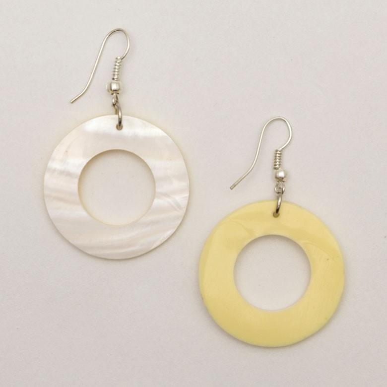 ピアス 揺れる 夏 パール レディス アクセサリー ホワイト 円形 ラウンド アジアン ジュエリー シンプル 上品 エスニック 10081 | ブランド登録なし | 07