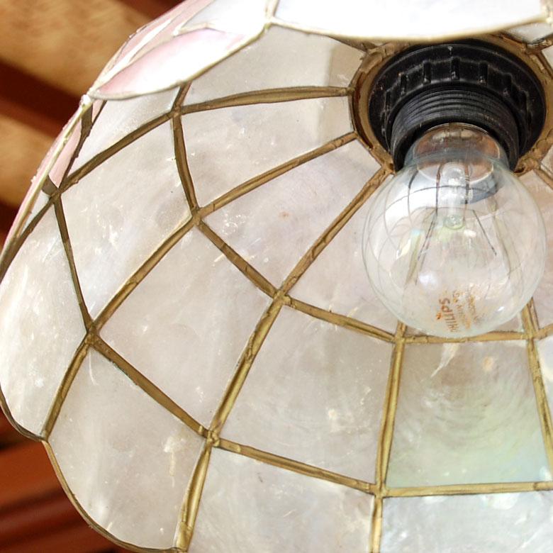 アジアン雑貨 カピスシェルのペンダントランプ アジア工房 10132 | ブランド登録なし | 06