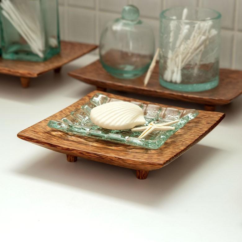 トレイ デコレーショントレイ 木製 雑貨 アジアン 収納 小物入れ ウッド アクセサリートレイ おしゃれ 10146 | ブランド登録なし | 02