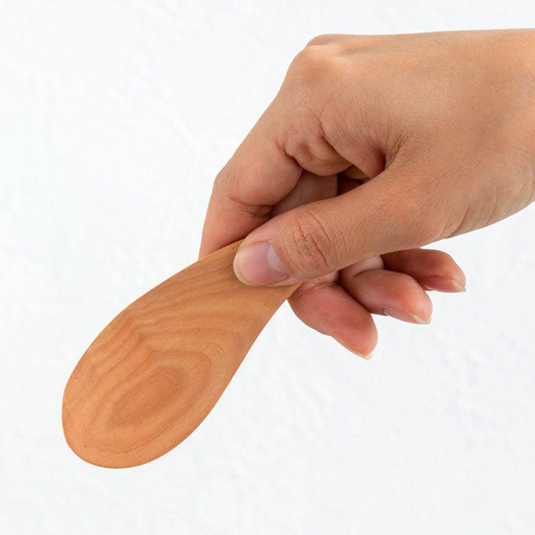 アイスクリームスプーン スプーン 木彫り 木製 カトラリー カフェ キッチン雑貨 アジアン おしゃれ 10157 | ブランド登録なし | 03