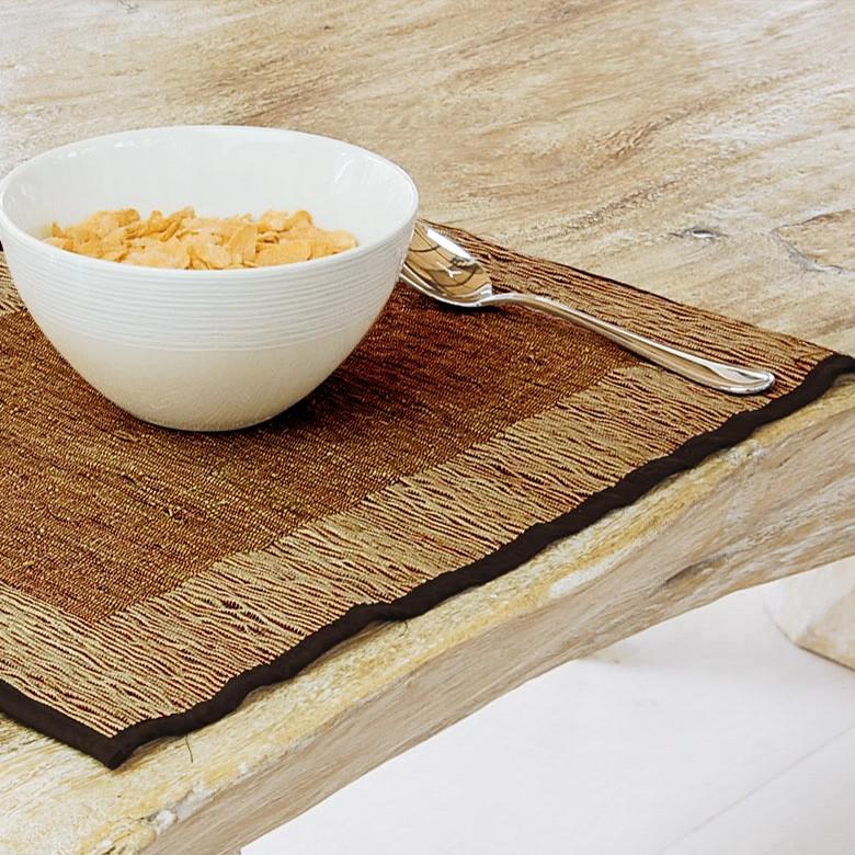 ランチョンマット ティーマット テーブルウェア アジアン おしゃれ 天然素材 アカールワンギ アジアン雑貨 アジア工房 10186 | ブランド登録なし | 04