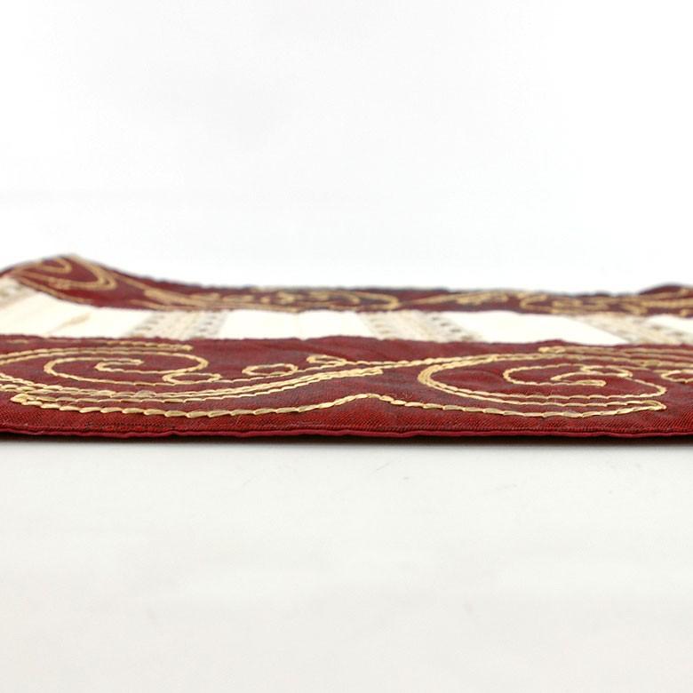 タペストリー 壁掛け テーブルランナー 赤 リビング アジアン雑貨 インテリア エスニック おしゃれ 刺繍 10282 | ブランド登録なし | 09