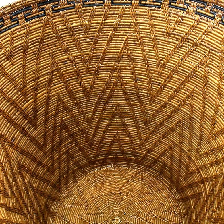 バスケット 壺型 収納 かご フタ付き 収納バスケット 見えない 蓋付き おしゃれ 収納ケース 大容量 アジアン バリ アタ 雑貨 10291 | ブランド登録なし | 08