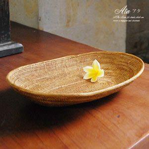 アジアン雑貨 アタの楕円形フルーツバスケット 10296 | ブランド登録なし