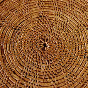 アジアン雑貨 大きなアタ製トレイ アジア工房 10303 | ブランド登録なし | 03