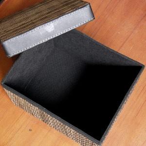 パームリディのフタ付き収納ボックス 23x18cm アジア工房 10386 | ブランド登録なし | 01