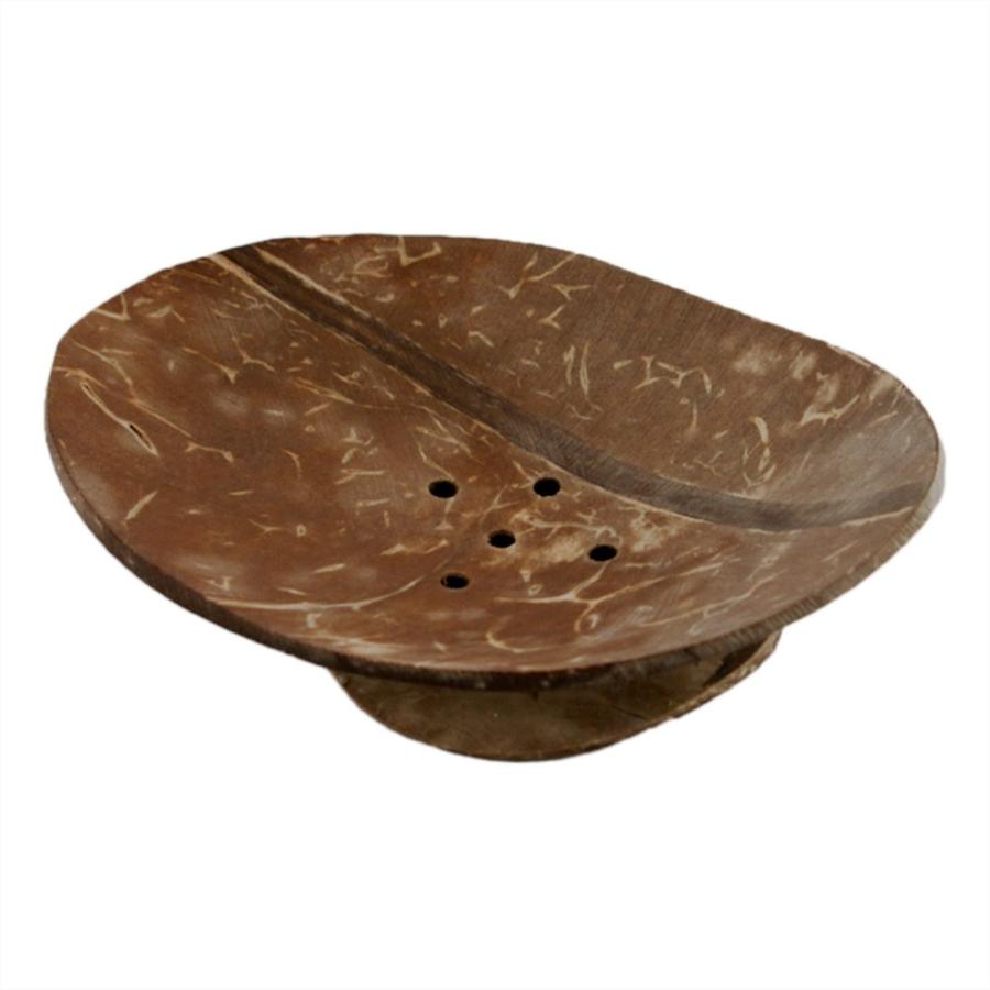 ソープディッシュ 石鹸トレー 船形 石鹸置き アジアン バリ雑貨 ココナッツ ナチュラル おしゃれ 浴室 洗面所 10431 | ブランド登録なし | 07