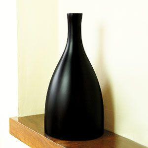 アジアン雑貨 マホガニーウッドの花瓶型オブジェ B アジア工房 10491 | ブランド登録なし