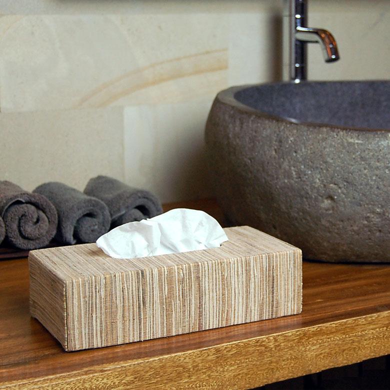 ティッシュケース アジアン雑貨 ウォーターヒヤシンス 底なしタイプ アジア工房 10659 | ELEMENTS（インテリア） | 11