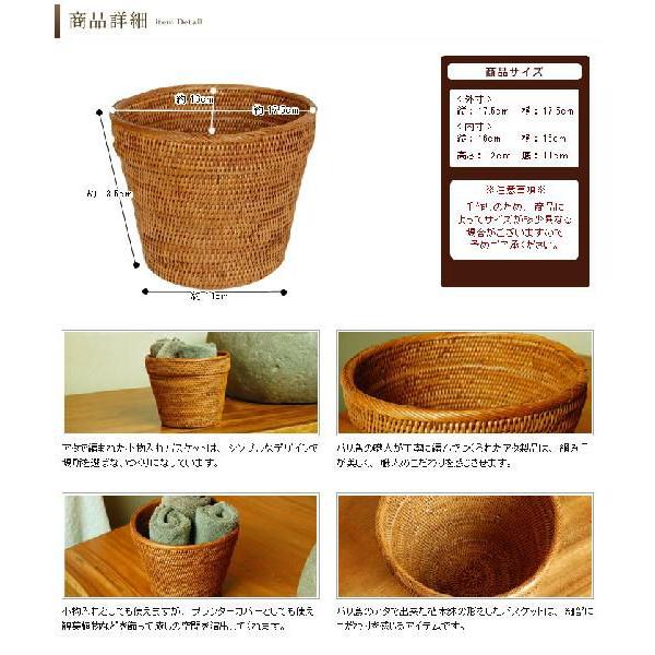 バスケット 収納 かご おしゃれ ごみ箱 ダストボックス 小物入れ 鉢