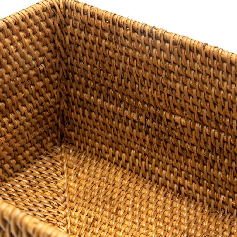 収納ボックス 長方形 ラタン バスケット 四角 箱 ケース カゴ アジアン バリ雑貨 おしゃれ BOX 10683 | ブランド登録なし | 09