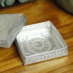 アルミのデコレーション小物入れケース S アジア工房 10699 | ブランド登録なし | 01