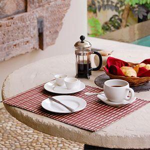 ランチョンマット 天然素材メンドンを使った綺麗な色合いのランチョンマット 10712 | ブランド登録なし | 01