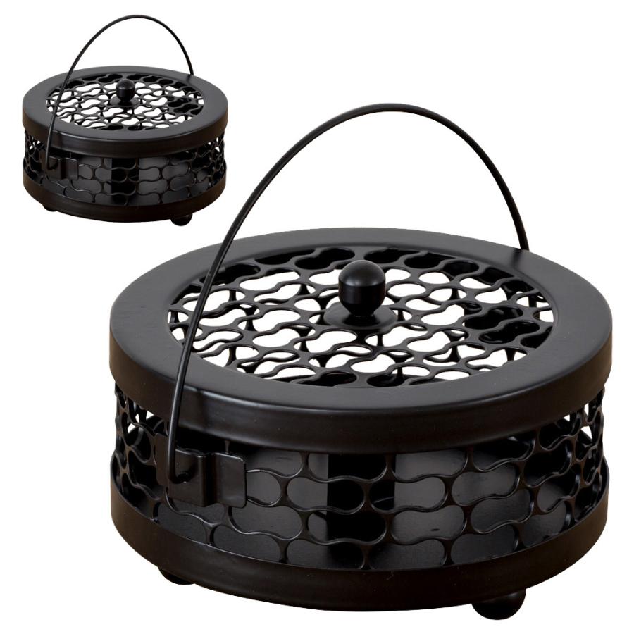 蚊取り線香ホルダー 蚊取り線香立て 蚊取り線香入れ おしゃれ 2個セット 蚊取り線香 蚊遣り 蚊やり スチール製 ブラック 黒 虫よけ対策 アジア工房 10770-2 | ブランド登録なし | 16