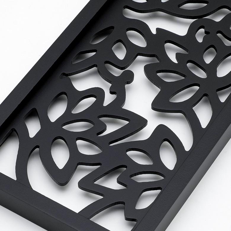 アートパネル レリーフ 壁掛け 木製 約20×40cm ロータス 蓮 壁飾り 木彫り 彫刻 モダン アジアン雑貨 バリ雑貨 ウォールデコレーション 10776 | ブランド登録なし | 05