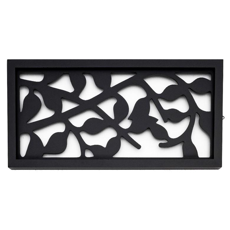 アートパネル レリーフ 壁掛け 木製 約20×40cm リーフ 植物 壁飾り 木彫り 彫刻 モダン アジアン雑貨 バリ雑貨 エスニック 10777 | ブランド登録なし | 11