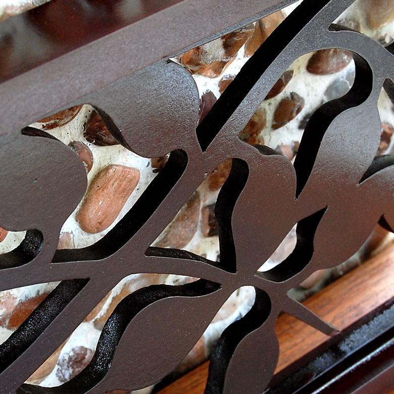 アートパネル レリーフ 壁掛け 木製 約20×40cm リーフ 植物 壁飾り 木彫り 彫刻 モダン アジアン雑貨 バリ雑貨 エスニック 10777 | ブランド登録なし | 02