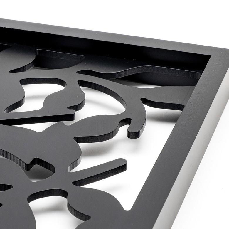 アートパネル レリーフ 壁掛け 木製 約20×40cm リーフ 植物 壁飾り 木彫り 彫刻 モダン アジアン雑貨 バリ雑貨 エスニック 10777 | ブランド登録なし | 05