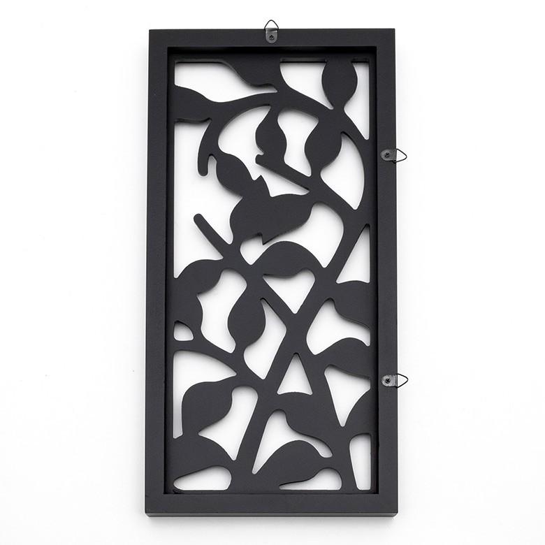 アートパネル レリーフ 壁掛け 木製 約20×40cm リーフ 植物 壁飾り 木彫り 彫刻 モダン アジアン雑貨 バリ雑貨 エスニック 10777 | ブランド登録なし | 06